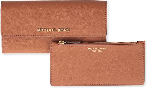 michael kors trifold wallet brown|Michael Kors trifold wallet men's.